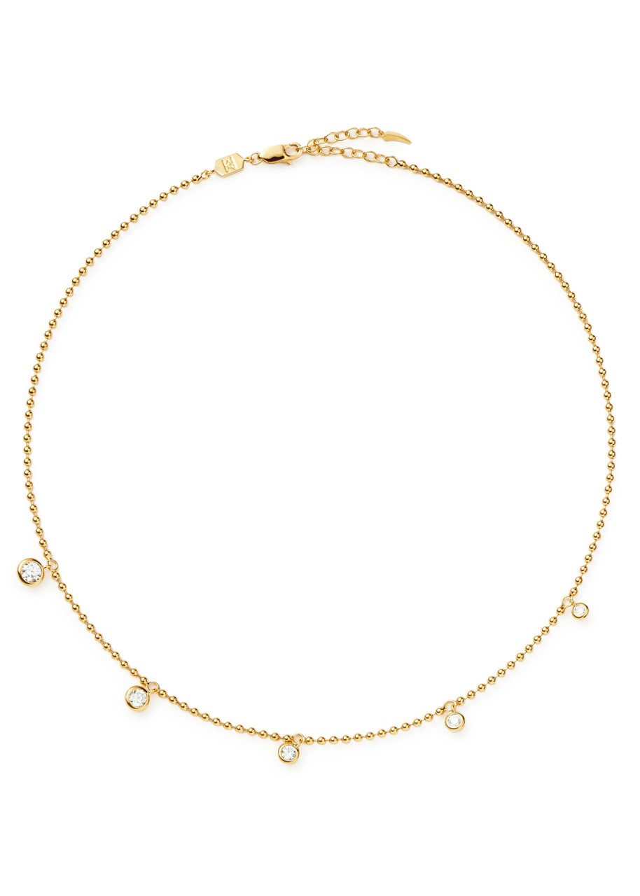 Missoma Stone 18kt Gold Vermeil Necklace - One Size