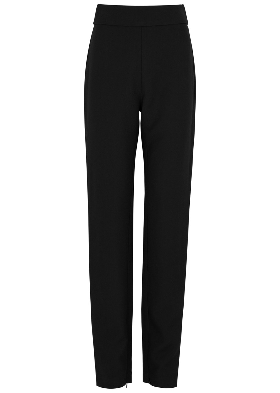 Odd Muse Ultimate Muse Straight-leg Trousers In Black