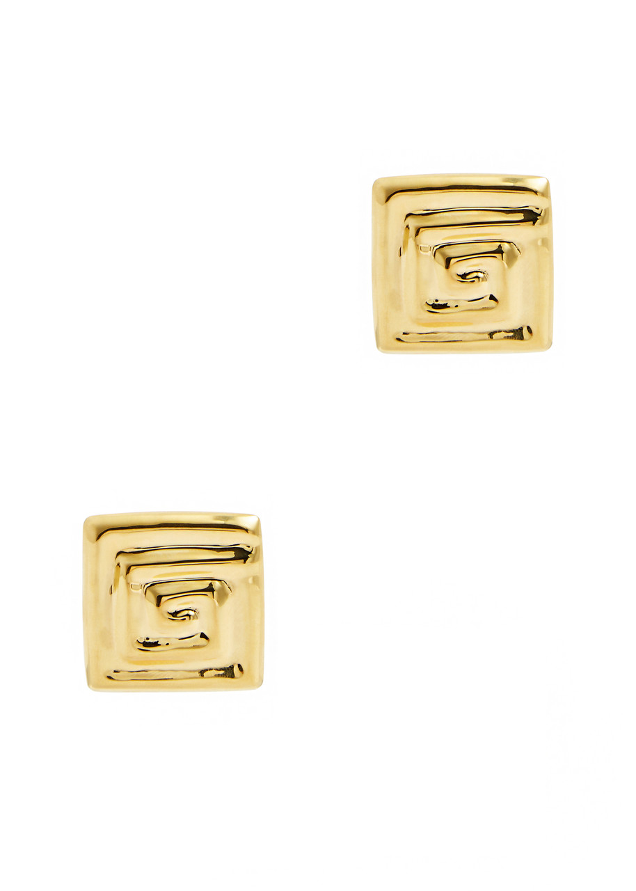 Uzu 18kt Gold Vermeil Stud Earrings