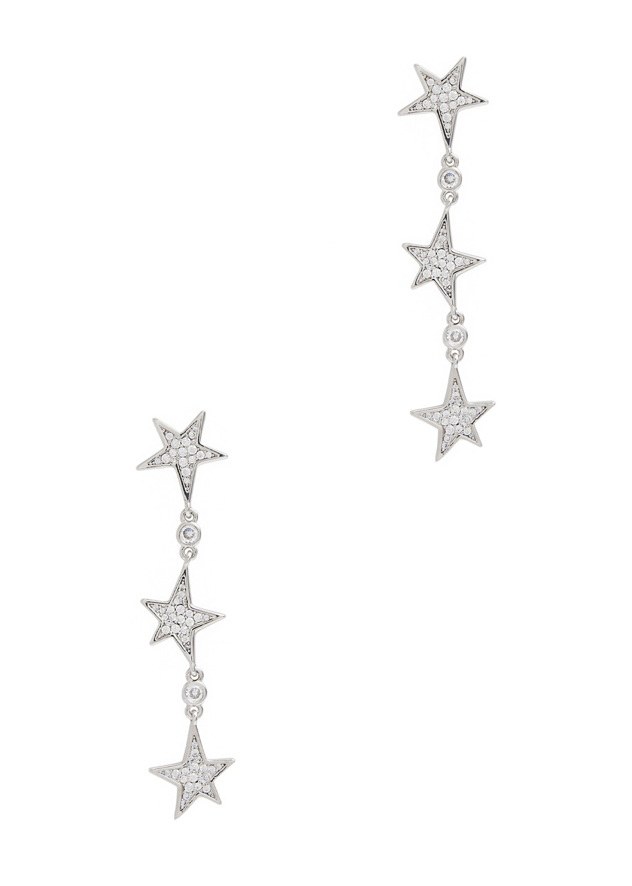 Kate Spade New York You're A Star Silver-plated Drop Earrings