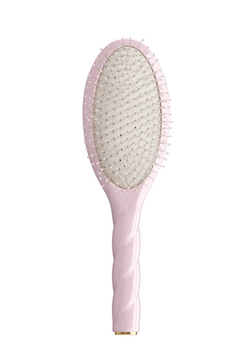 La Bonne Brosse The Miracle No4 Lilac Pink Detangling Hair Brush In White