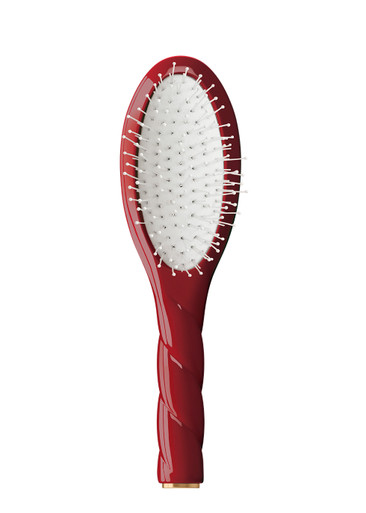 La Bonne Brosse The Miracle No4 Cherry Baby Detangling Hair Brush In White