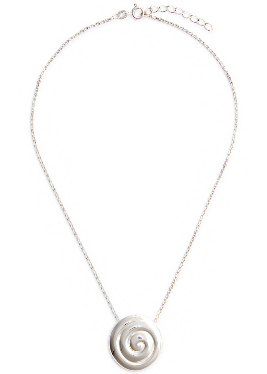 Louis Abel Uzu Sterling Silver Necklace In Silver