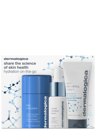 Dermalogica Hydration On-the-go Set In White