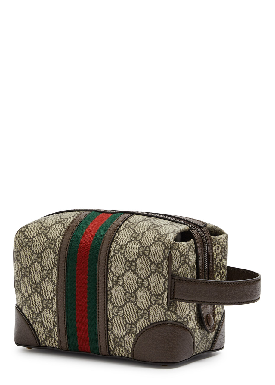 GUCCI GUCCI GG SAVOY MONOGRAMMED WASH BAG