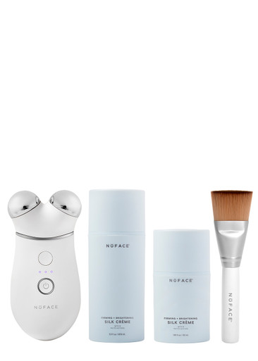Nuface Trinity+ Smart Advanced Facial Toning Routine In White