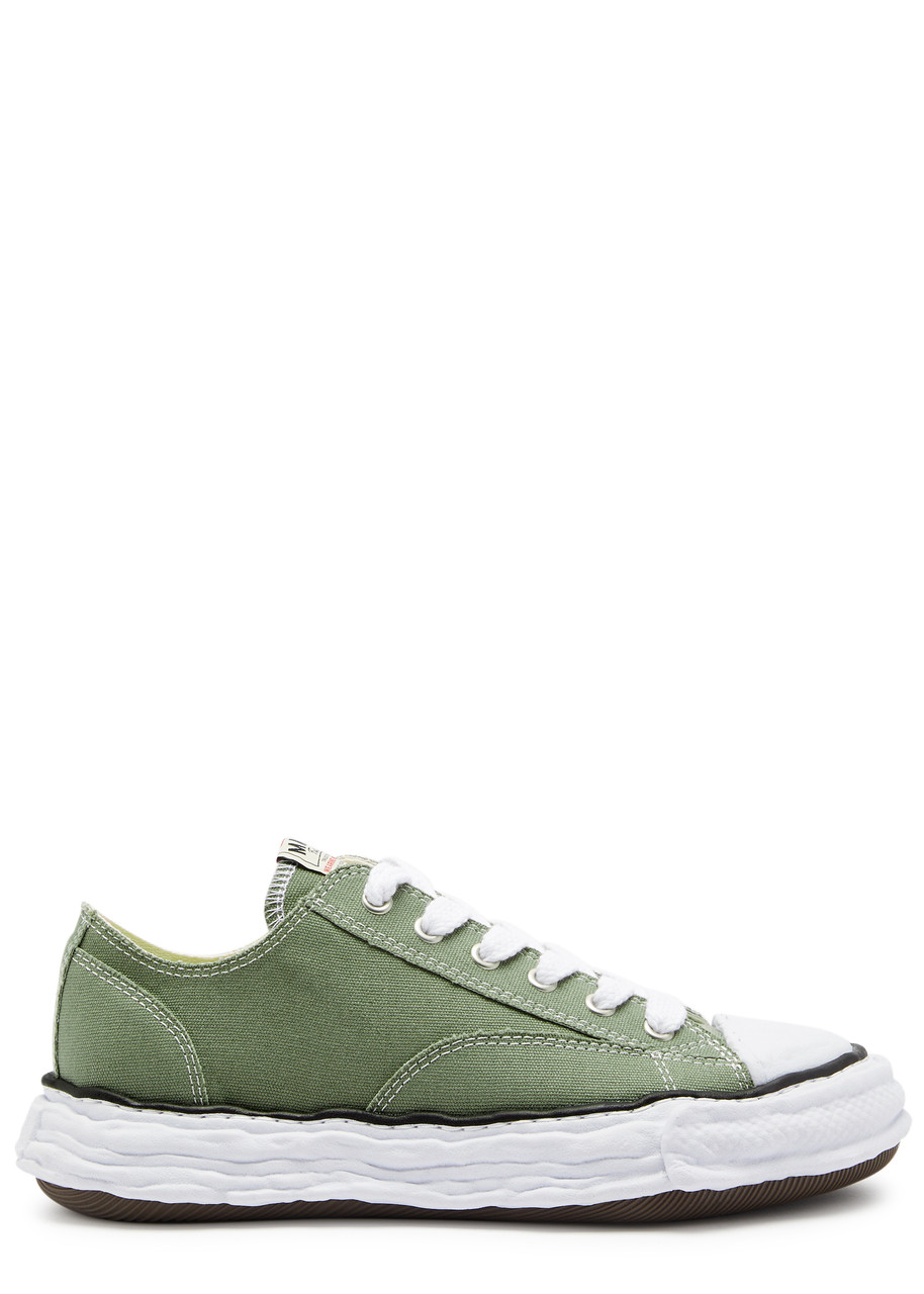 Maison Mihara Yasuhiro Maison Mihara Yasuhiro Peterson23 Canvas Sneakers In Green
