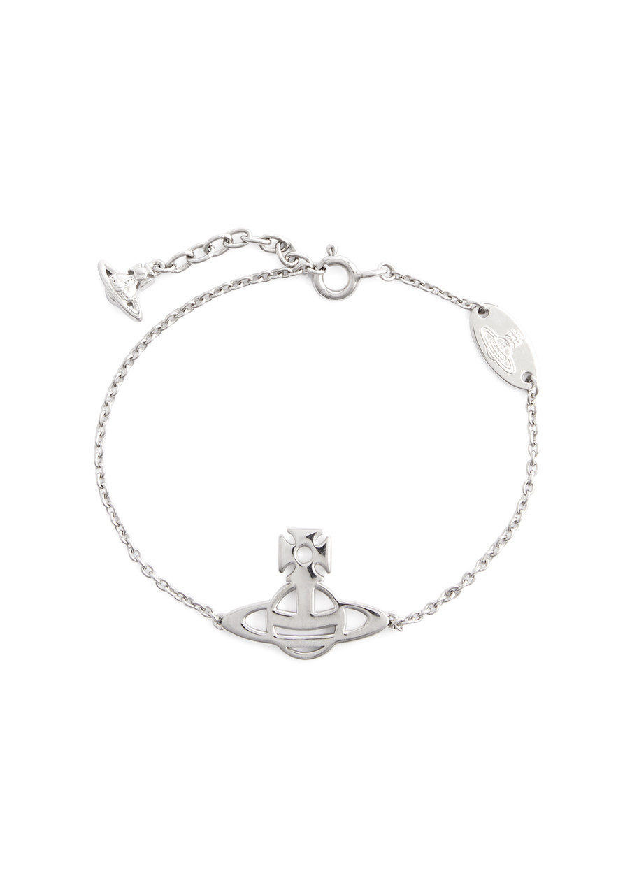 Vivienne Westwood Lucy Orb Bracelet In Silver