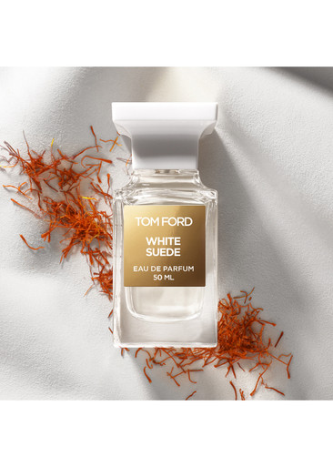 Tom Ford Private Blend White Suede Eau De Parfum 50ml, Fragrance, Elegant Musk, Velvety Rose and Warm Amber, 50ml
