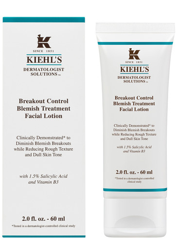 Kiehl's Since 1851 Breakout Control Blemish Treatment 60ml, Kits, Facial Lotion In White
