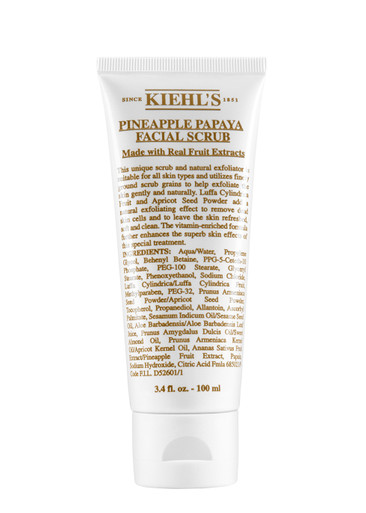 Kiehl's Since 1851 Kiehl's Pineapple Papaya Facial Scrub 100ml In White