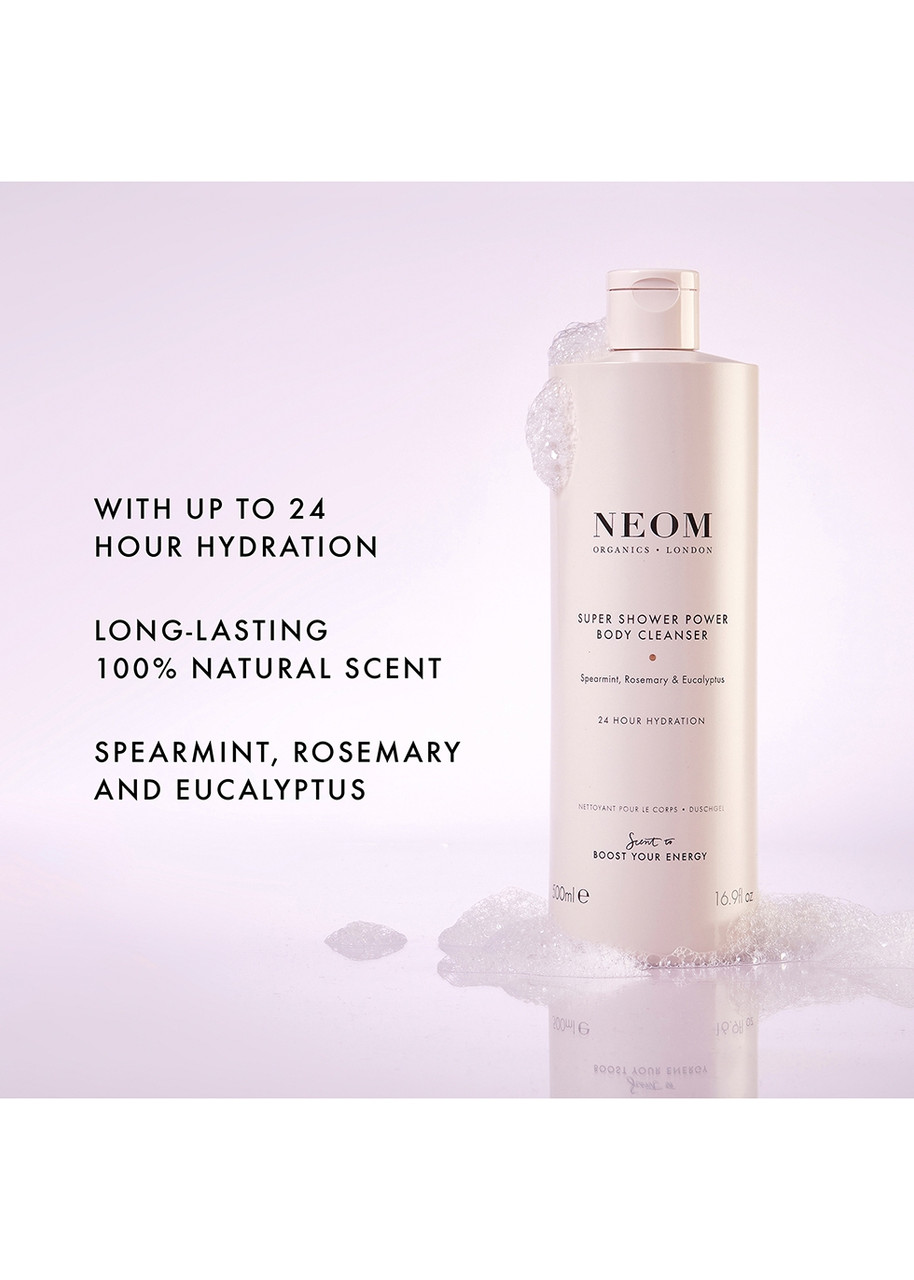 Neom Super Shower Power Body Cleanser 500ml In Power