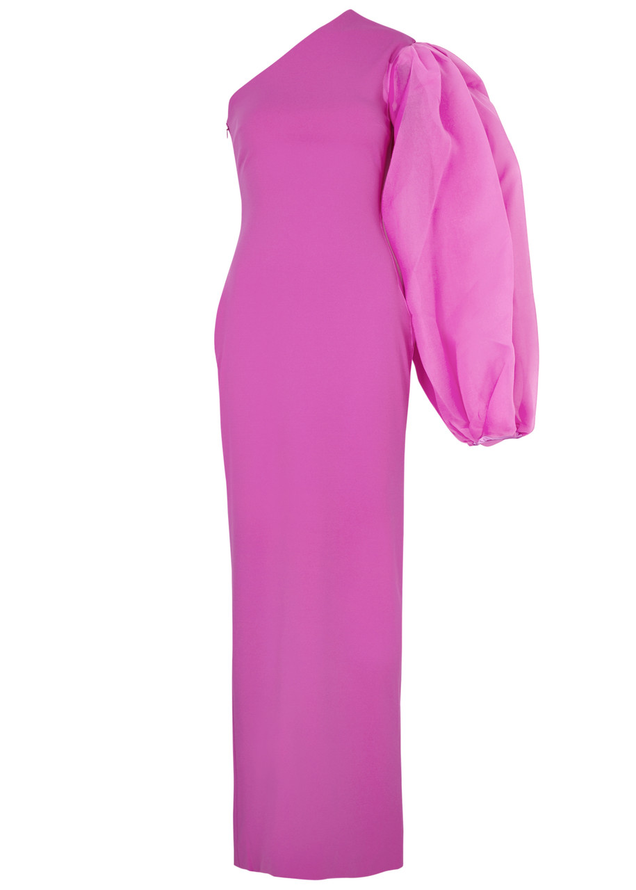 Solace London Hudson One-shoulder Gown - Pink - 6 (UK6 / XS)