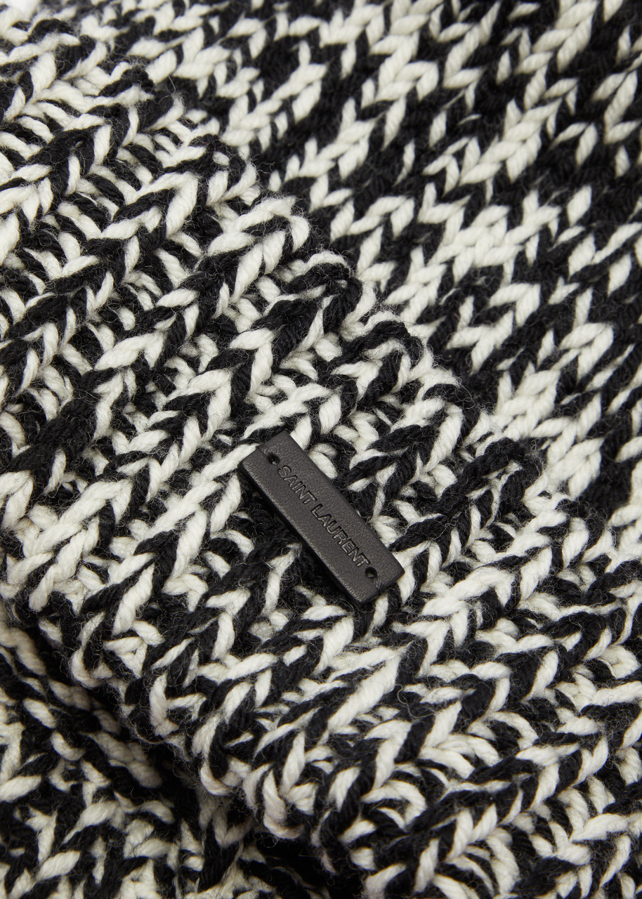 SAINT LAURENT SAINT LAURENT WOOL BEANIE
