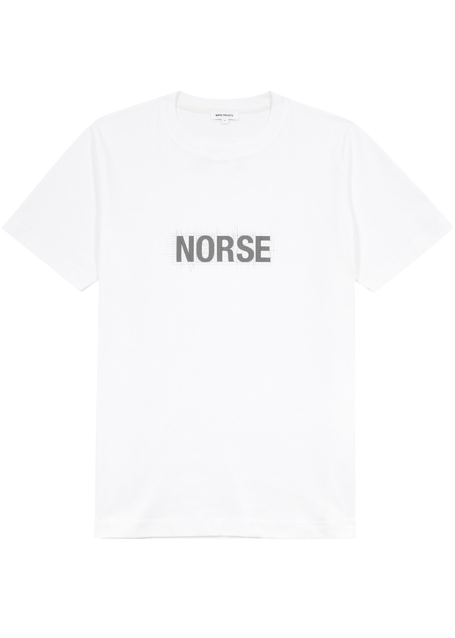 Norse Projects Jakob Logo-print Cotton T-shirt In White