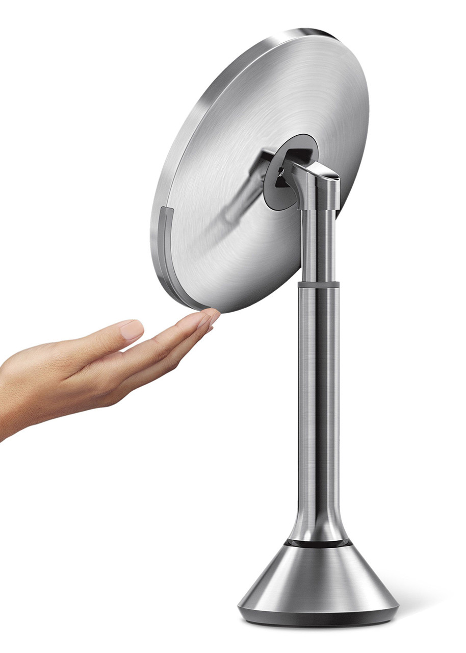  Simplehuman Sensor Mirror Round - Brushed Steel 