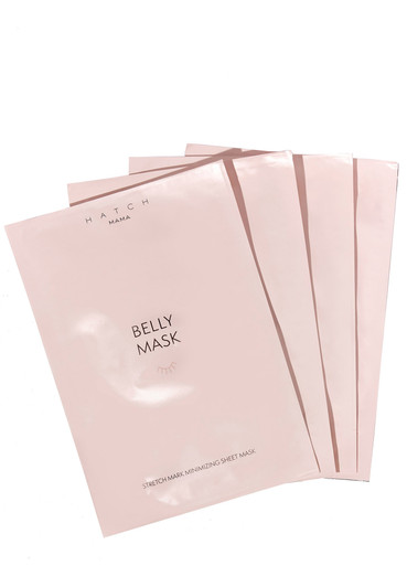 Hatch Mama Belly Fix Sheet Masks X 4 In White