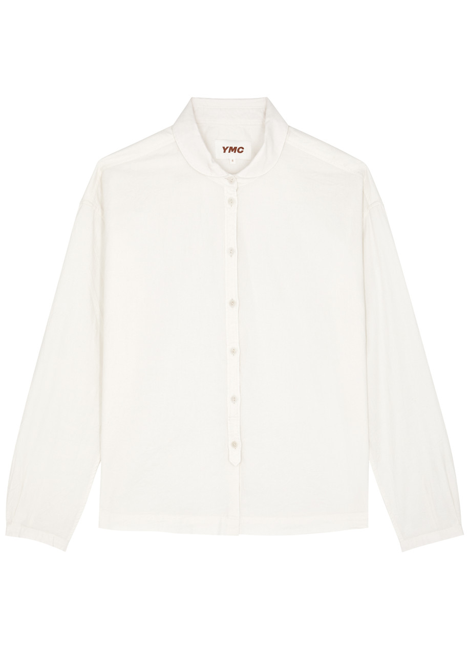 Ymc You Must Create Ymc Marianne Cotton Shirt In White