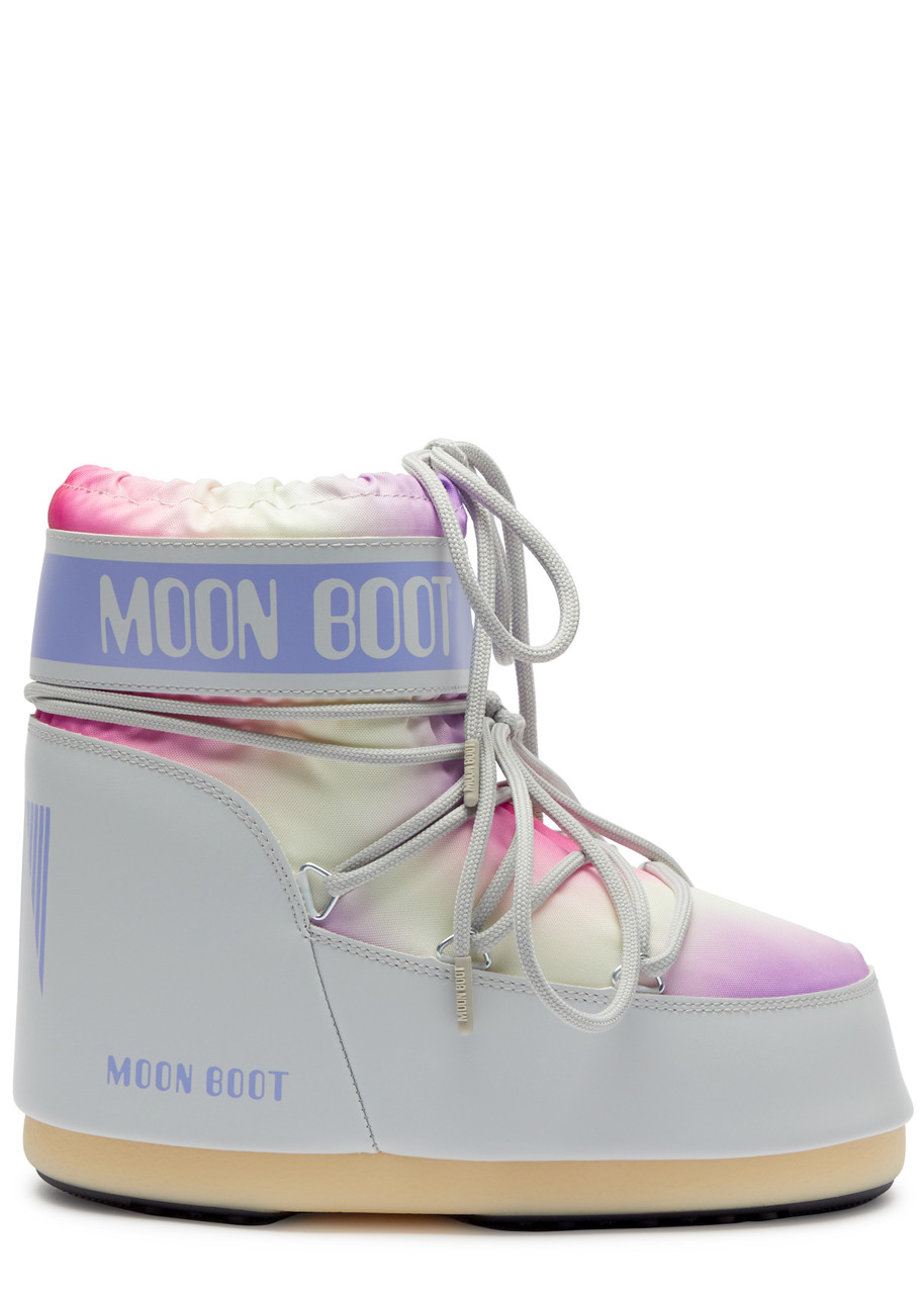 Moon Boot Icon Padded Nylon Snow Boots In Multicoloured 1