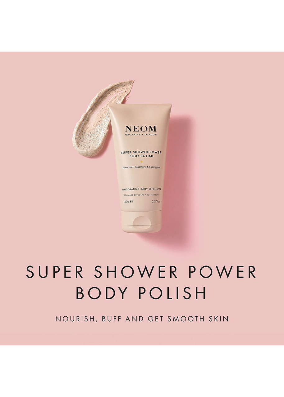 Neom Super Shower Power Body Polish 150ml In Power