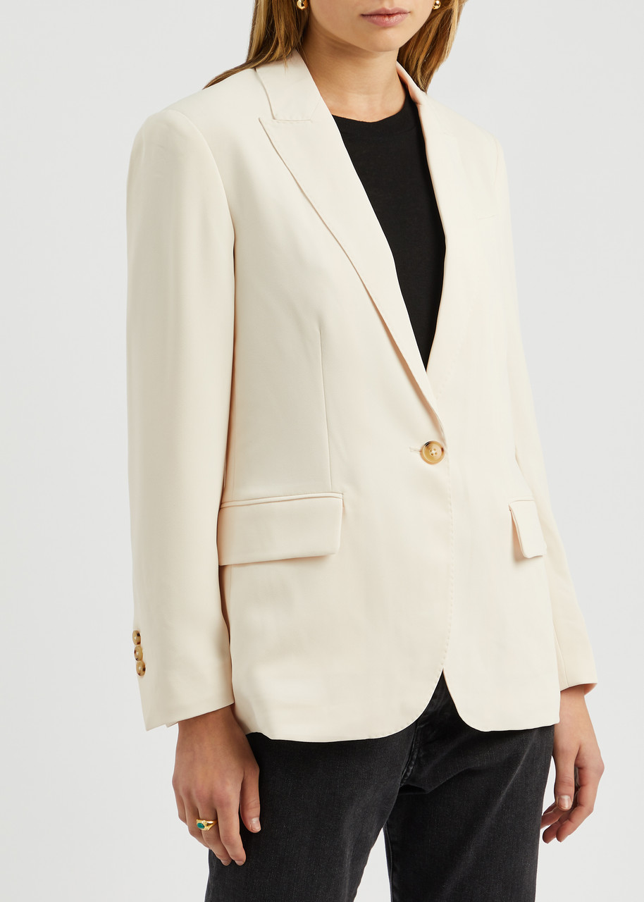 Day Birger Et Mikkelsen Hector Crepe Blazer In Ivory