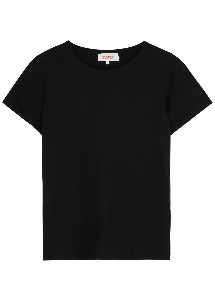 Ymc You Must Create Ymc Day Slubbed Cotton T-shirt In Black