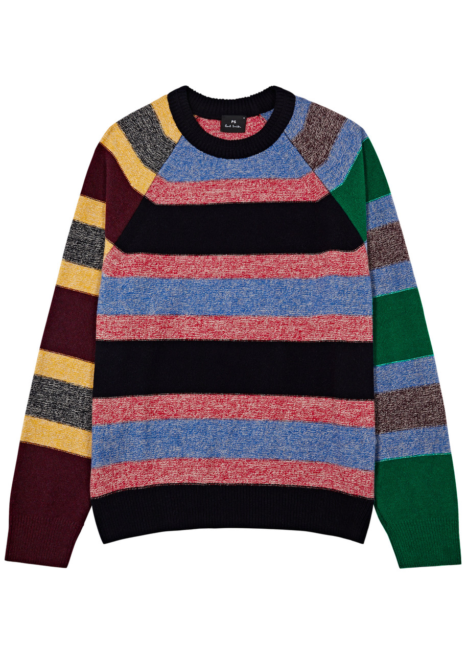 Ps By Paul Smith Gestreifter Pullover In Multicoloured