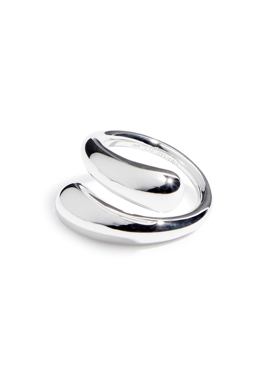 Lie Studio The Victoria Sterling Silver Ring In Silver