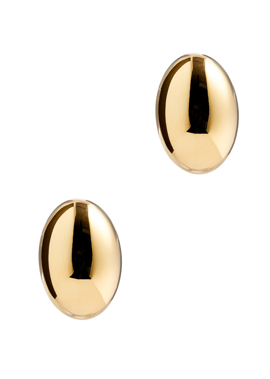 Lie Studio The Camille 18kt Gold-plated Drop Earrings