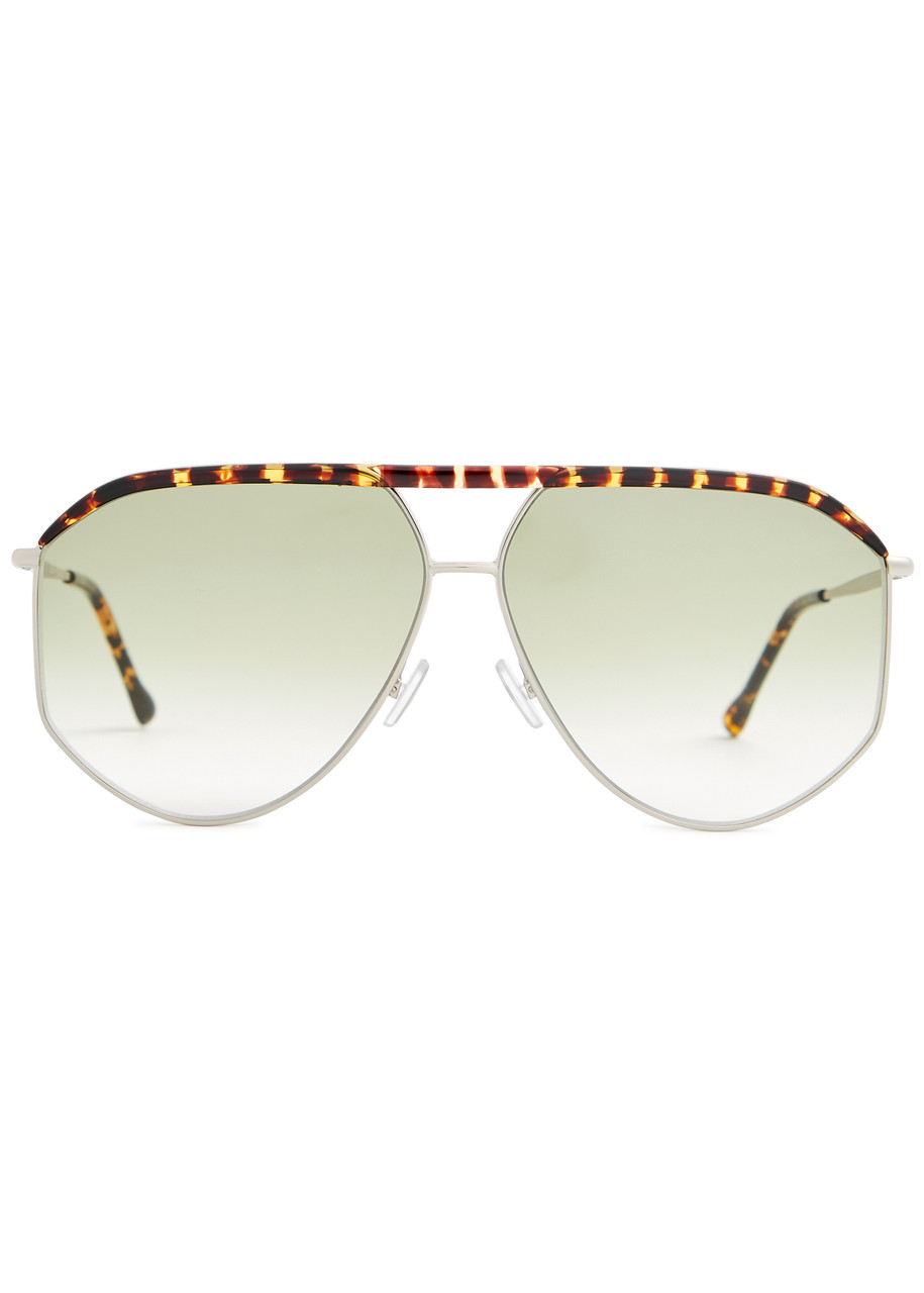 ISABEL MARANT ISABEL MARANT PILOT OVERSIZED AVIATOR-STYLE SUNGLASSES