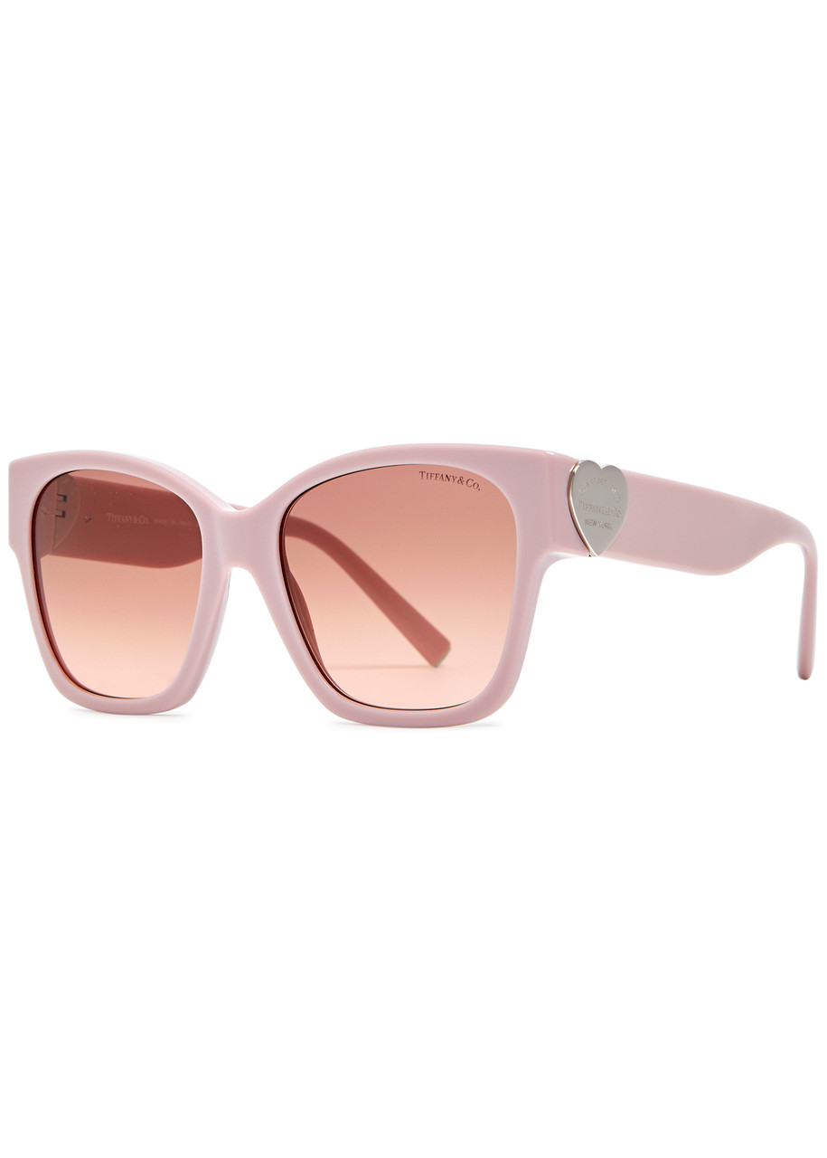 Tiffany & CO. Oversized Sunglasses - Pink - One Size