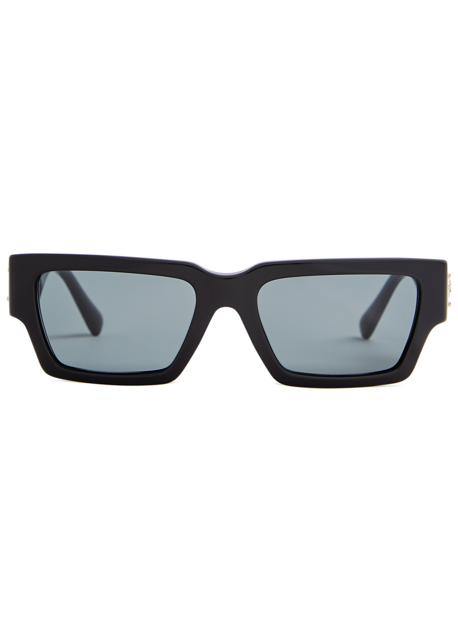 VERSACE VERSACE RECTANGLE-FRAME SUNGLASSES