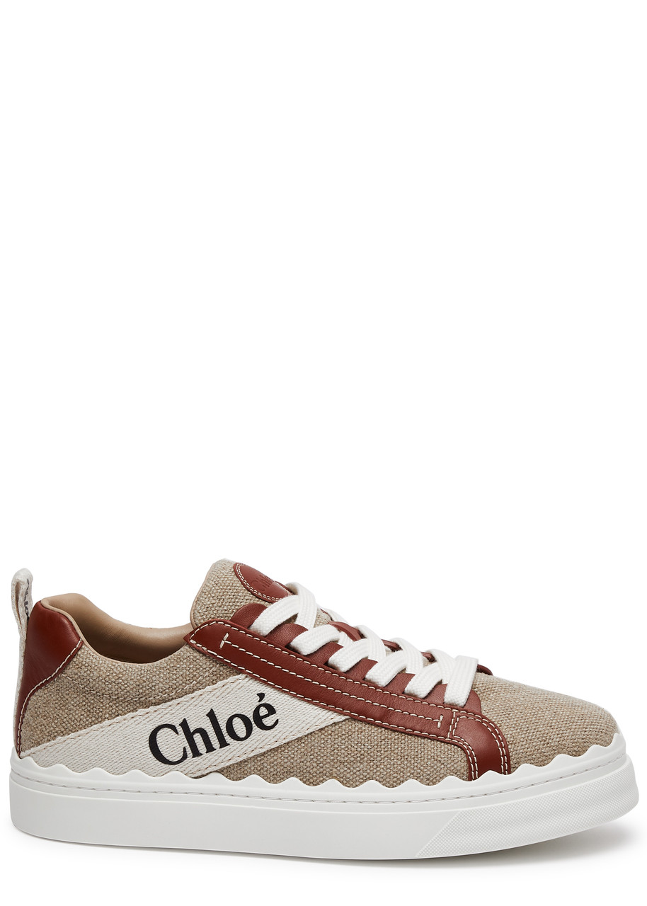 Chloe Lauren Canvas Sneakers - Brown - 36 (IT36 / UK3)