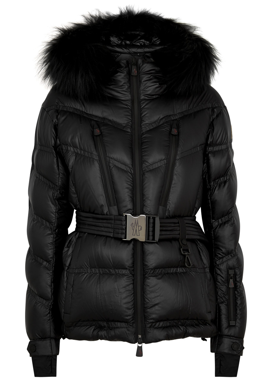Moncler Grenoble Bernin Quilted Shell Jacket - Black - 2 (UK 12 / M)
