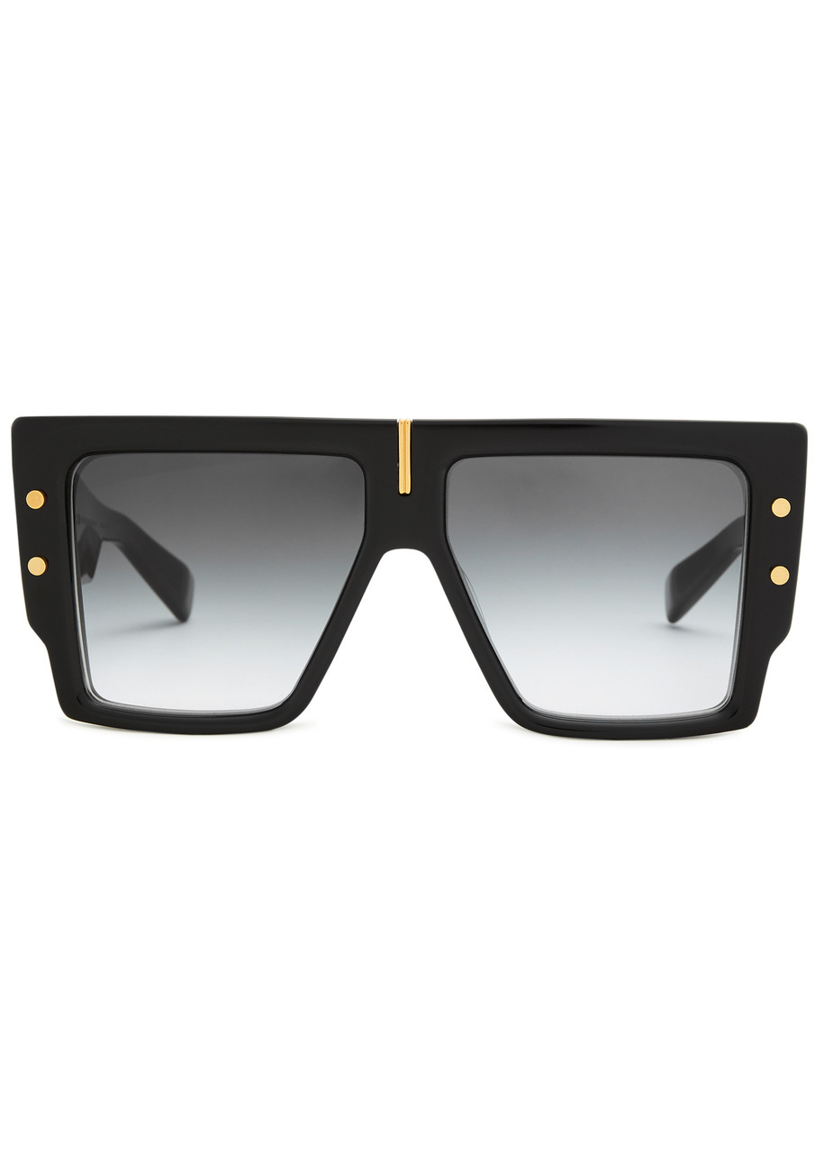 BALMAIN BALMAIN EYEWEAR B-GRAND D-FRAME SUNGLASSES
