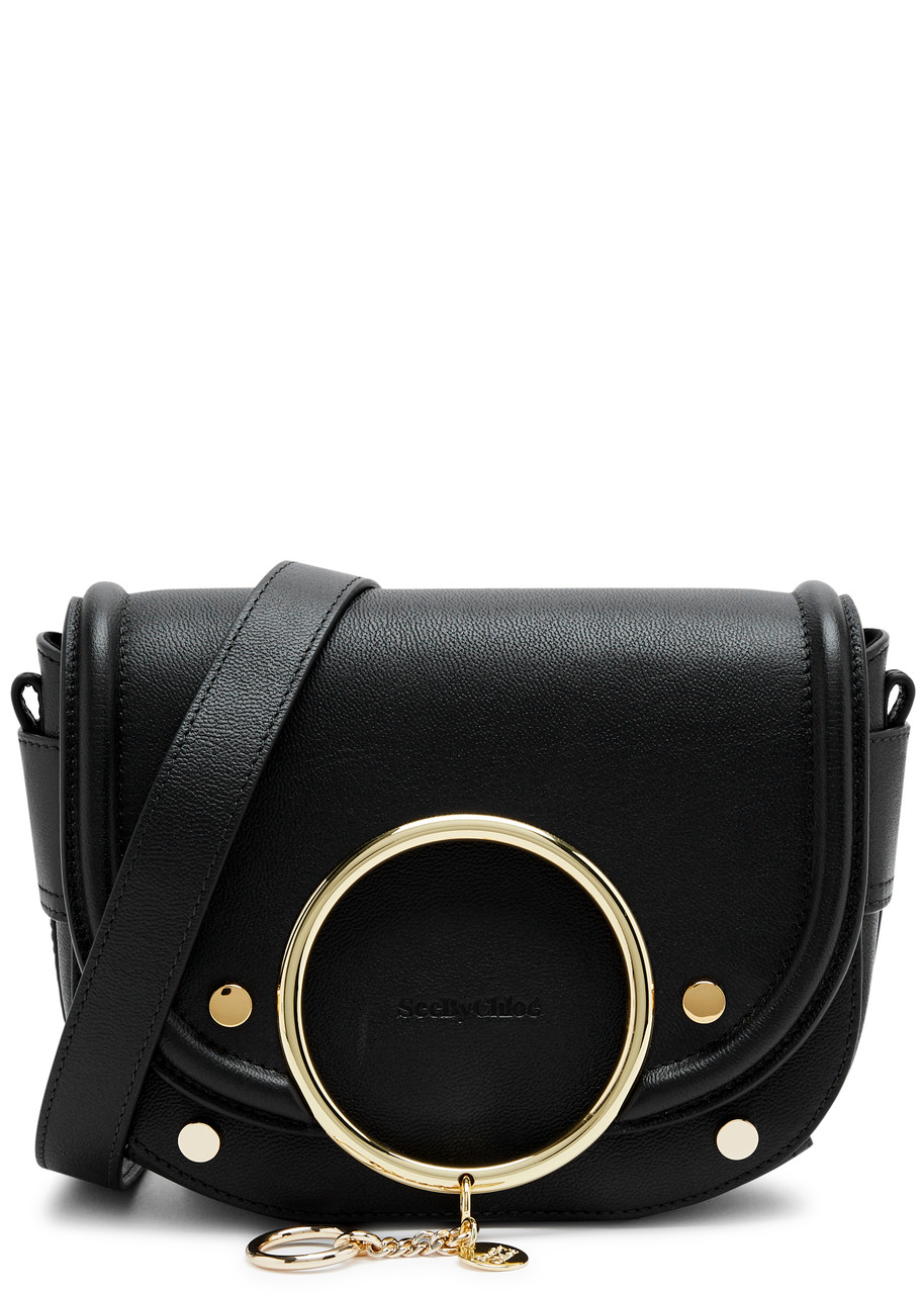 See By Chloé Mara Leather Cross-body Bag In Black