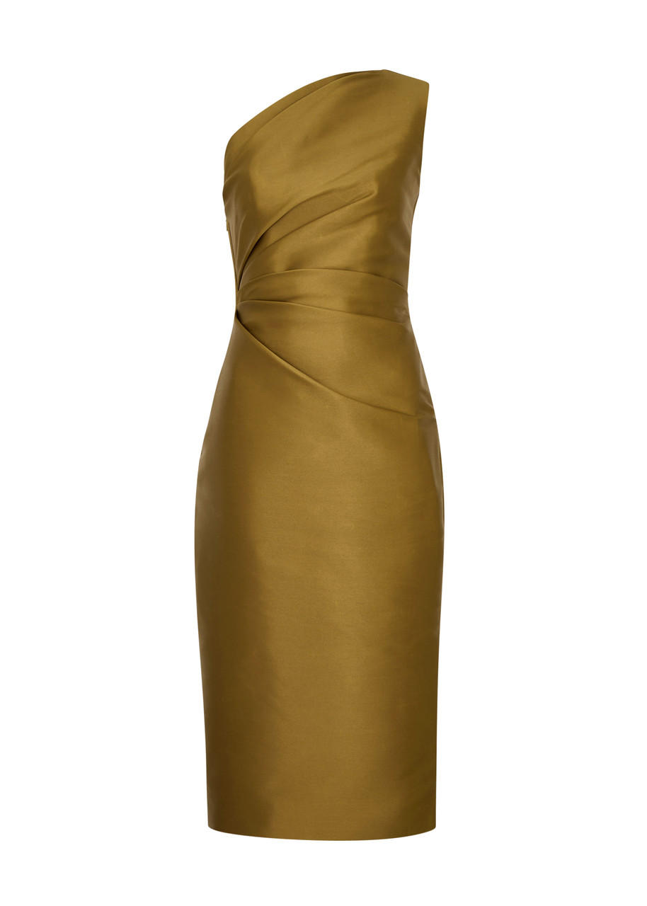 Midi Dress Solace One Shoulder Dress Solace London Orla One