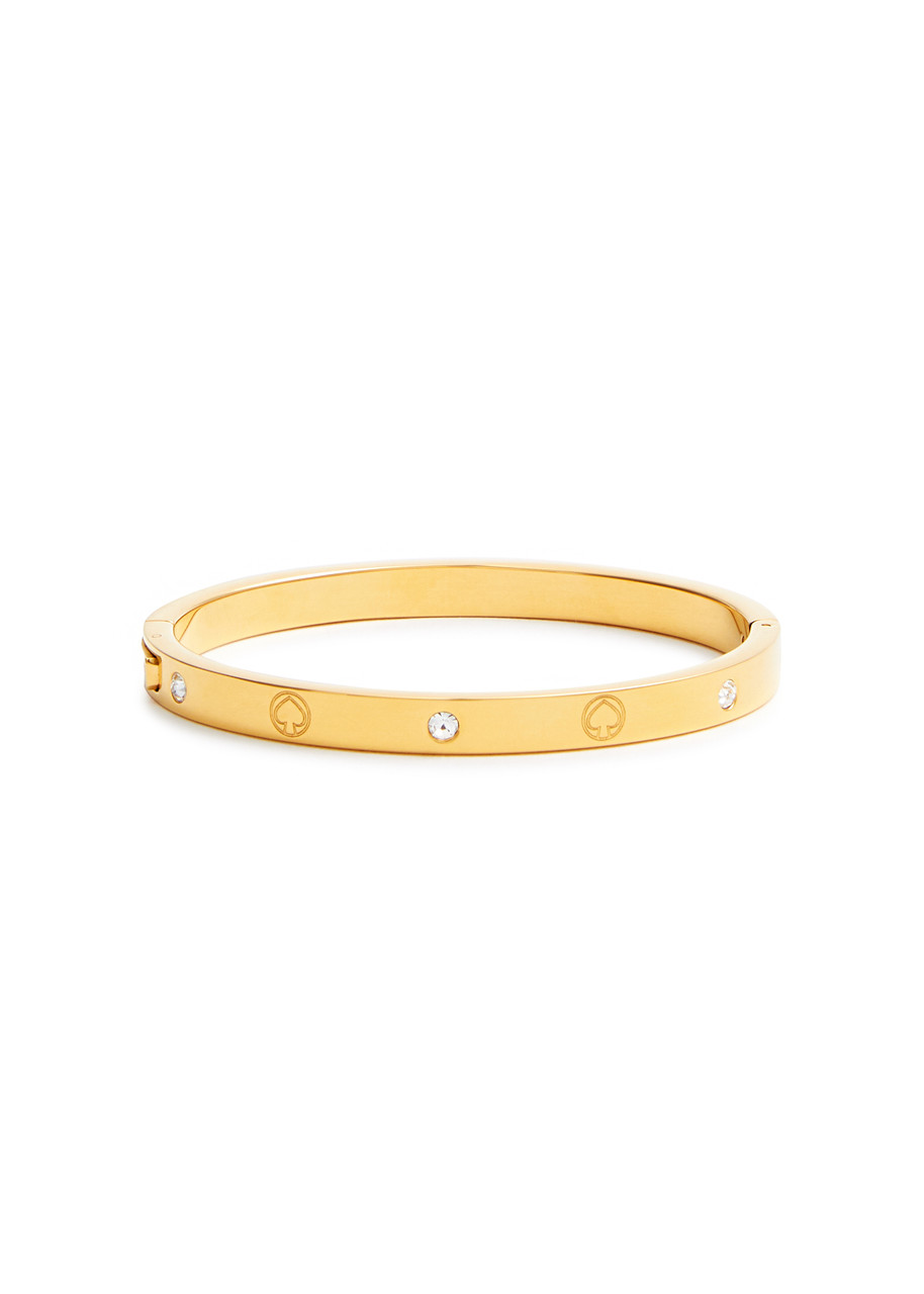 Kate Spade Infinite Embellished Bracelet In Gold