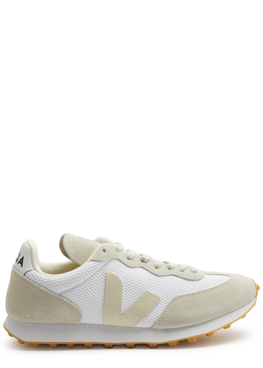 Veja Rio Branco Panelled Mesh Sneakers In White