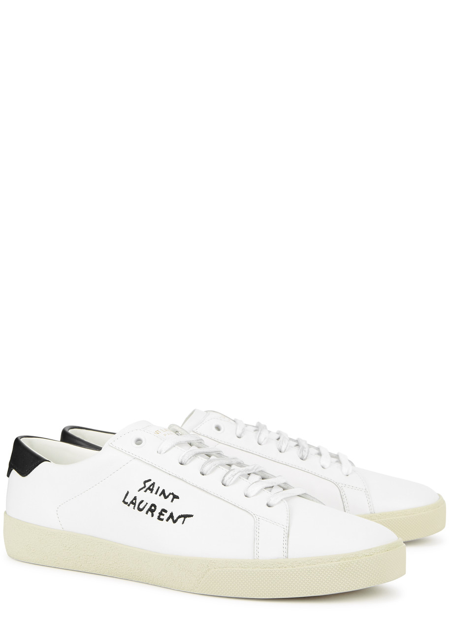 Saint Laurent Court Sl/06 Sneakers In White