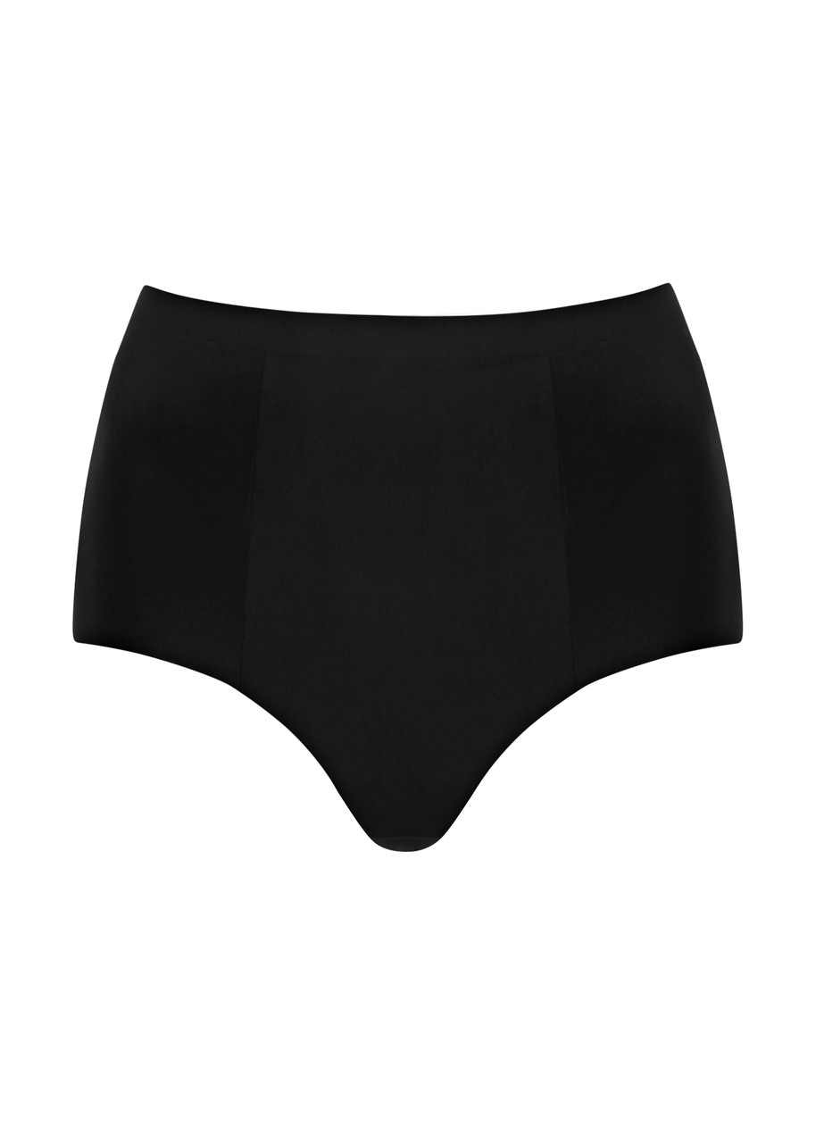 Wacoal Inès Secret Stretch-nylon Shaping Briefs In Black