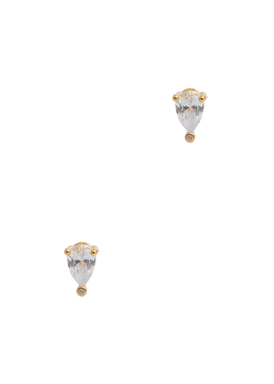 Poire Gold Vermeil Stud Earrings