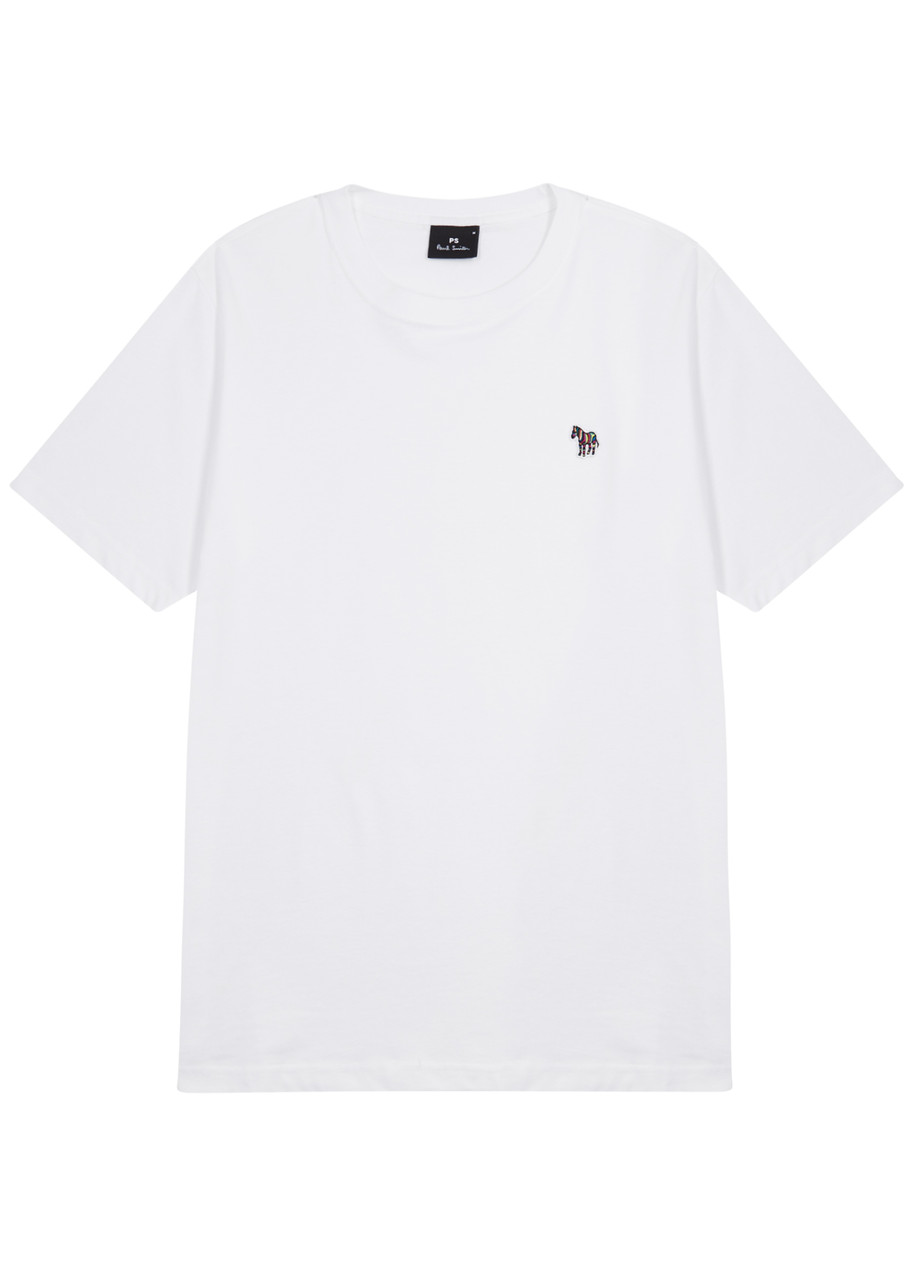 Ps By Paul Smith Logo Cotton T-shirt In White