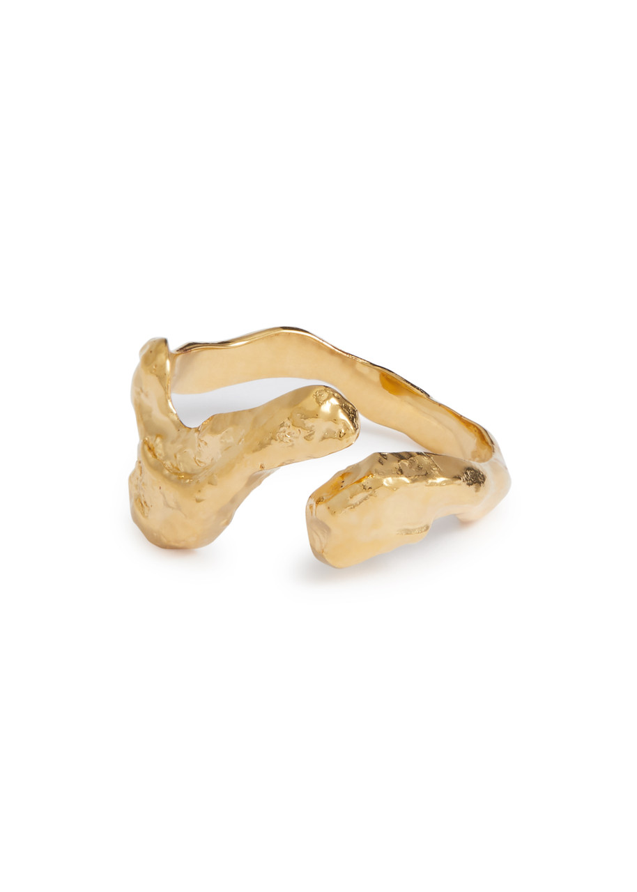 Lea Hoyer Reef Gold-plated Ring