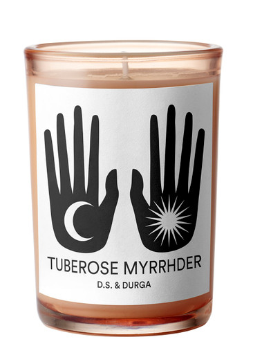 D.S. & DURGA DS & DURGA TUBEROSE MYRRHDER CANDLE 198G