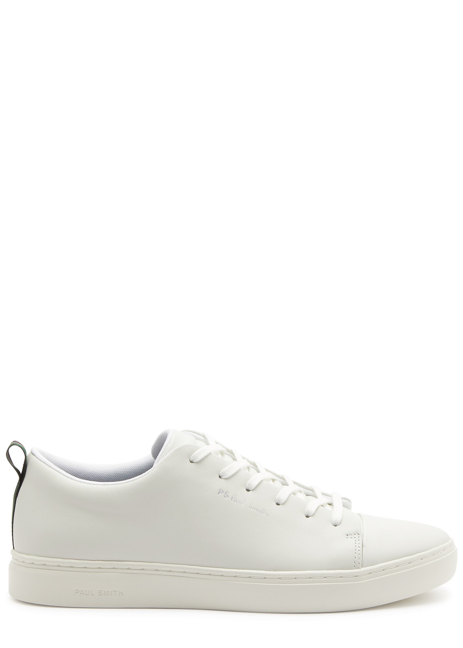 Ps By Paul Smith Lee Leather Sneakers In White
