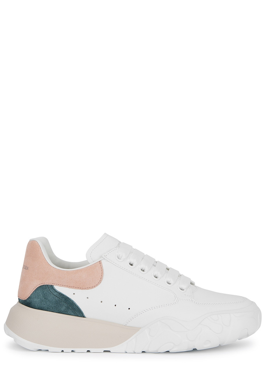 Alexander Mcqueen Tricolor Sneaker All White