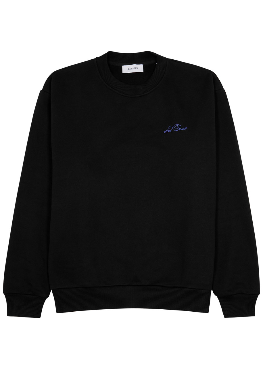 Logo-embroidered Cotton Sweatshirt