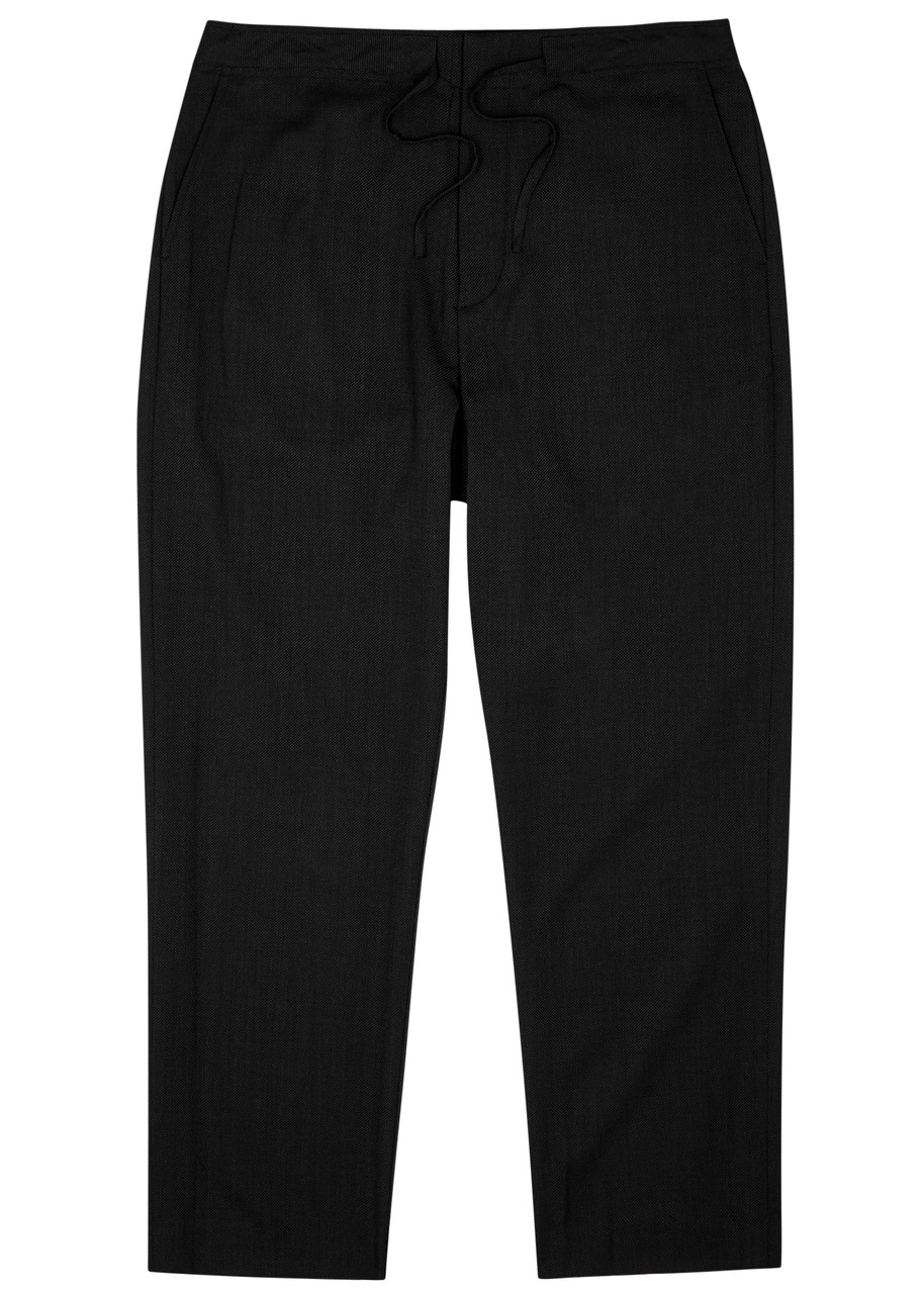 Rag & Bone Bradford Stretch-wool Trousers In Black