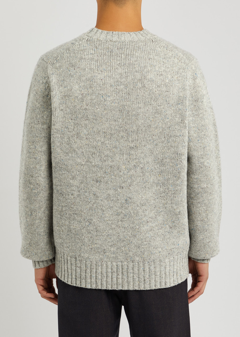  Les Deux Gary Wool-blend Jumper - Grey - S 